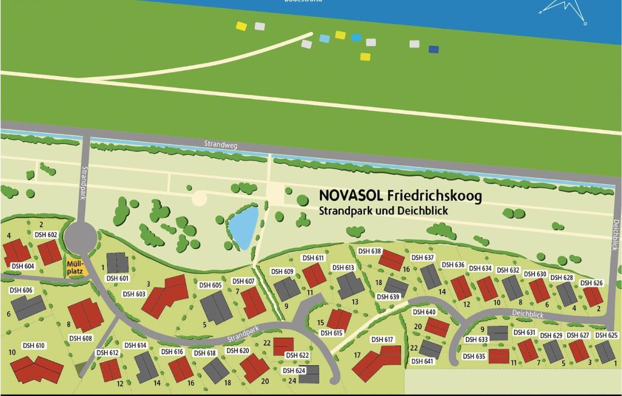 Friedrichskoog-Deichblick 14别墅 外观 照片